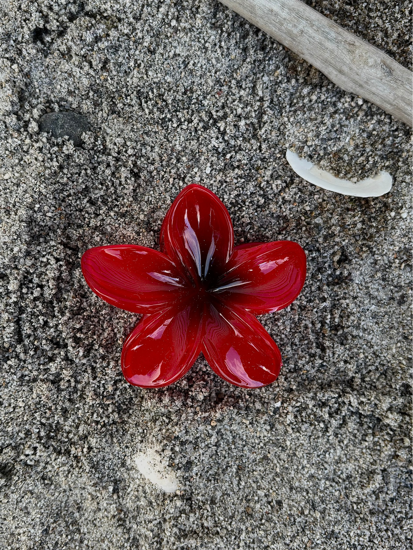 Plumeria Claw Clip Large