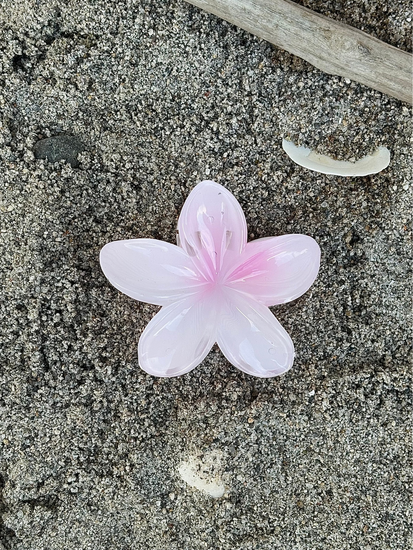 Plumeria Claw Clip Large