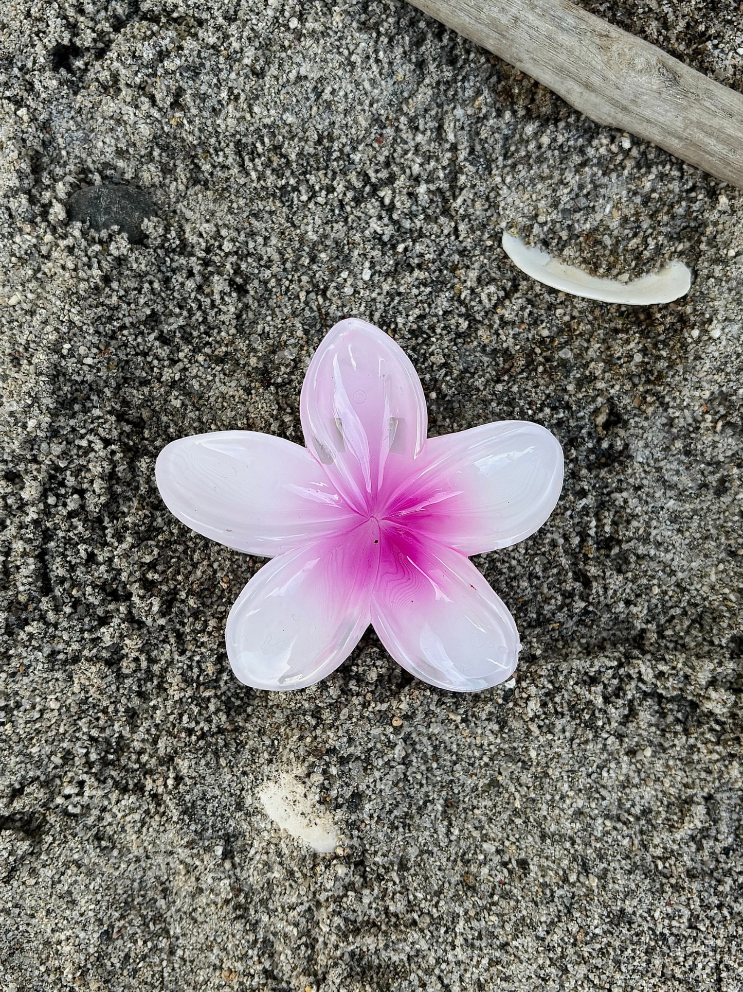 Plumeria Claw Clip Large