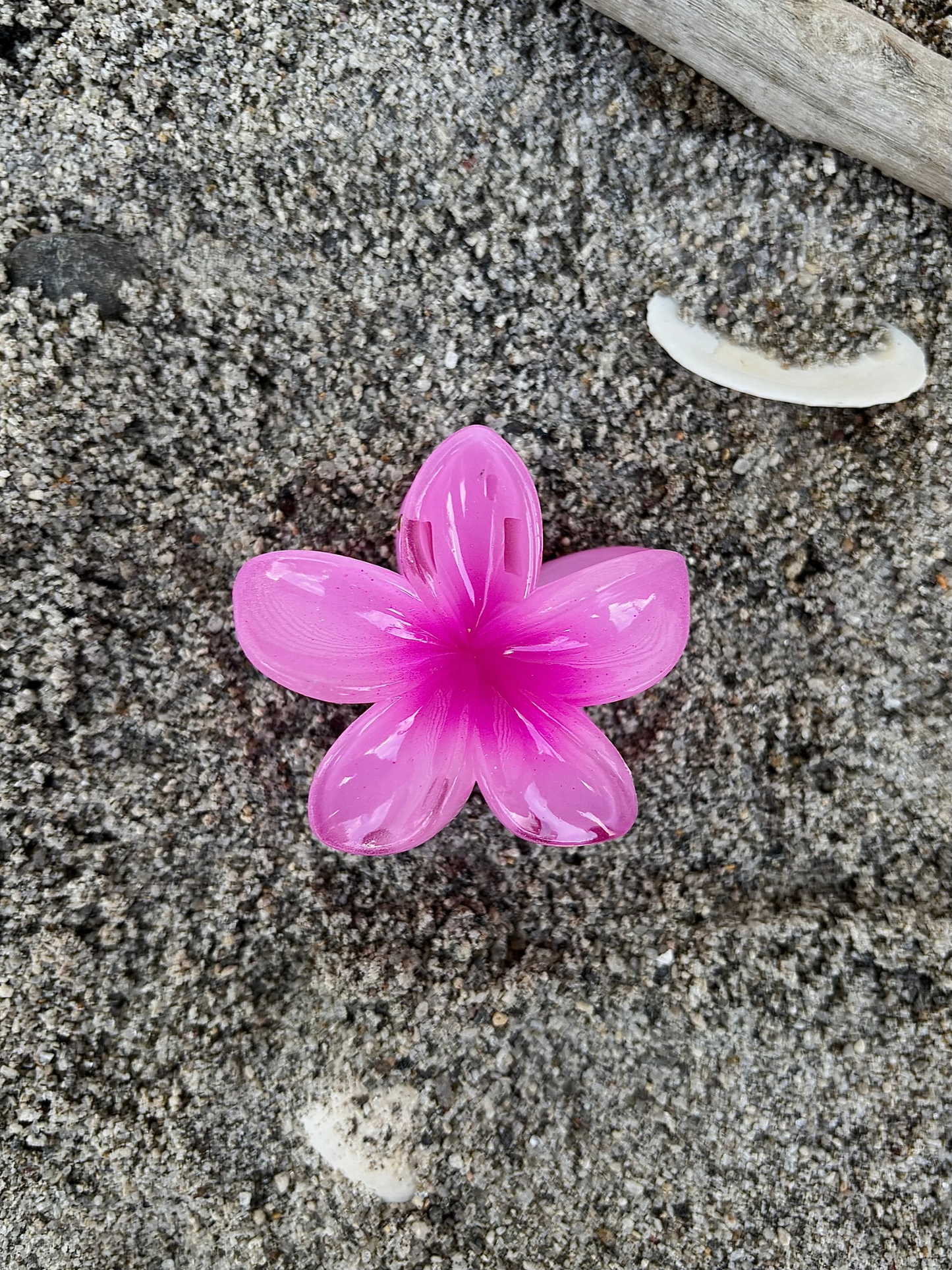 Plumeria Claw Clip Mini