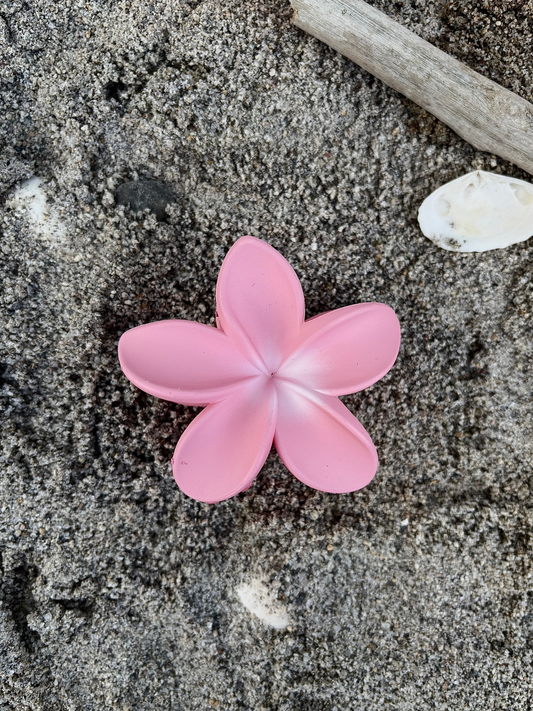 Plumeria Claw Clip Large