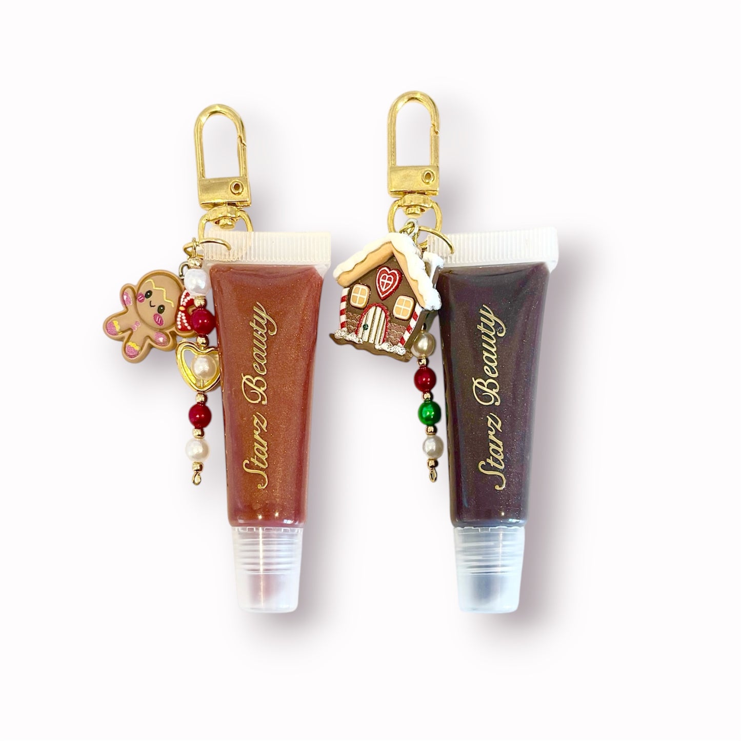 LIMITED EDITION: Ginger Kiss Duo Keychain Lip Glosses